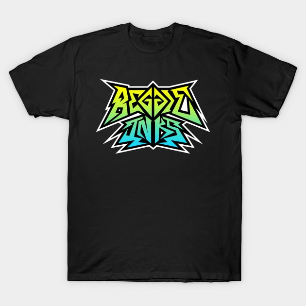 Reggie Inks Thrash Logo Cool Toxic Colors T-Shirt by ReggieInks